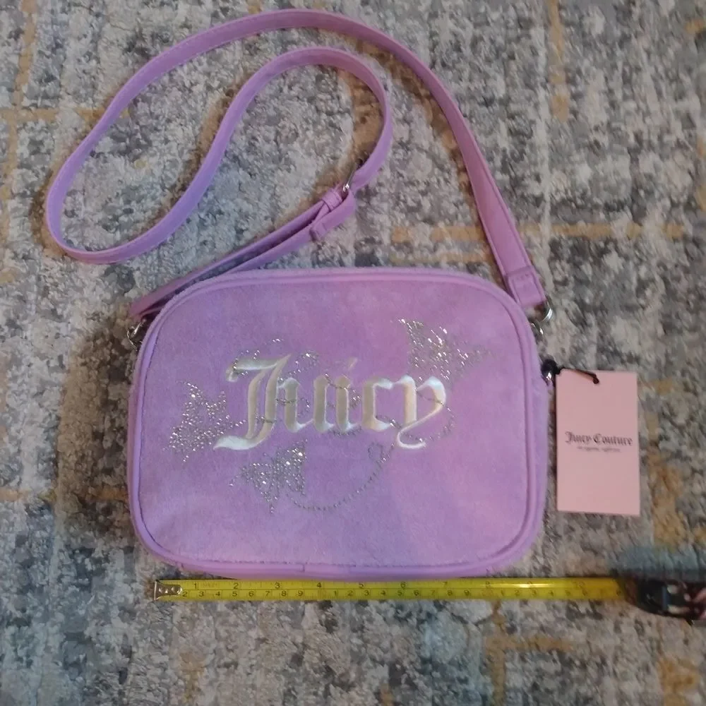 Juicy Couture Lavender Crossbody Bag